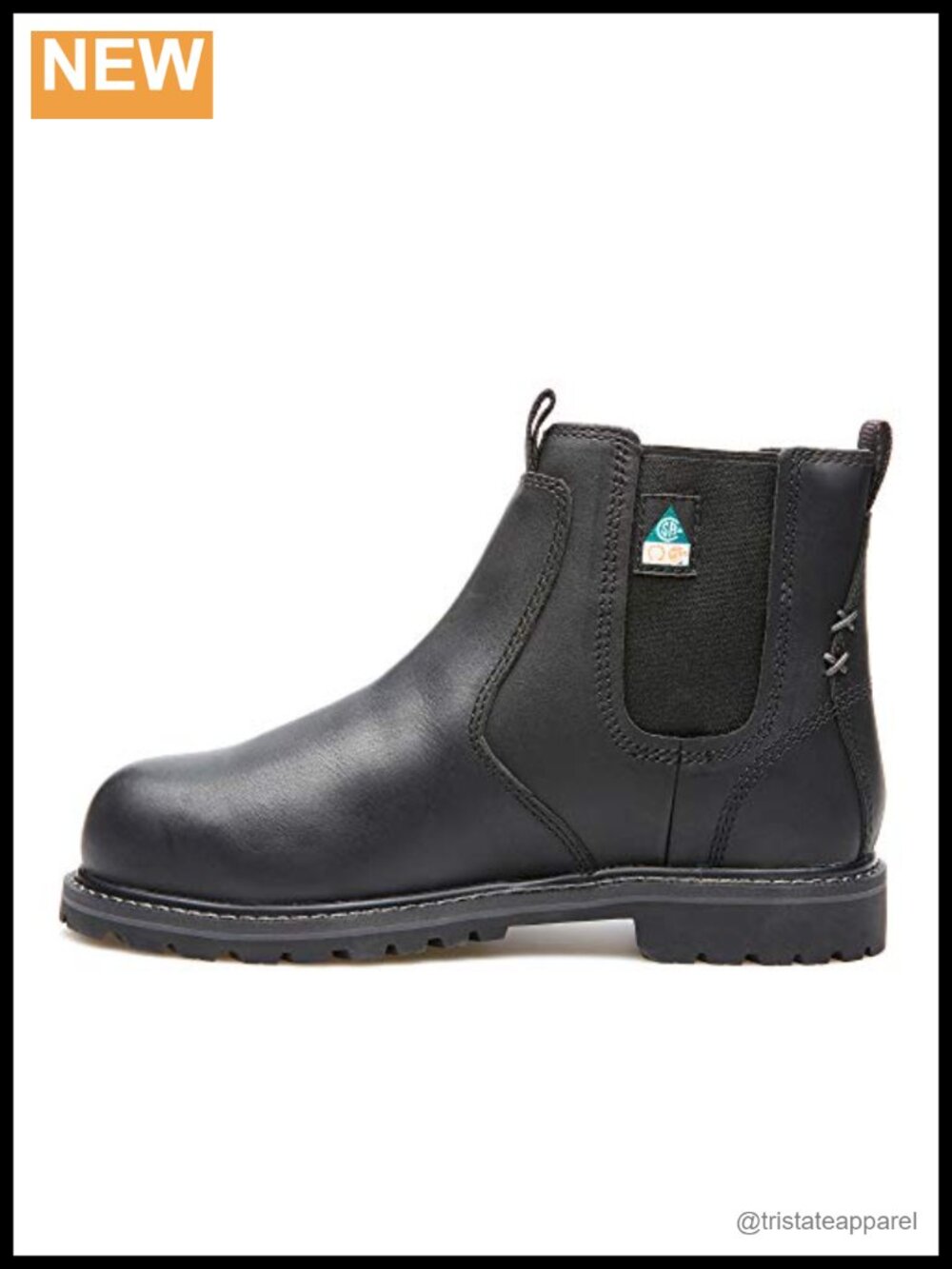 Waterproof Leather Composite Toe Chelsea Work Boots
